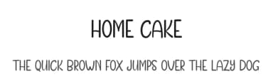 Home Cake by Andi Moz — Script Handwritten Font — thumbnail 1