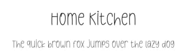 Home Kitchen by Nirmala Creative — Script Handwritten Font — thumbnail 1