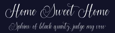Home Sweet Home by Fikryal studio — Script Handwritten Font — thumbnail 2