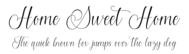 Home Sweet Home by Fikryal studio — Script Handwritten Font — thumbnail 1