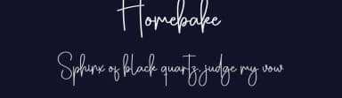 Homebake by Scratchones — Script Handwritten Font — thumbnail 2