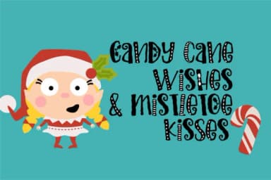 Homegirl Holiday Font by Illustration Ink — Script Handwritten Font — thumbnail 2