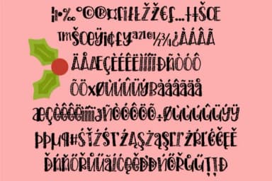 Homegirl Holiday Font by Illustration Ink — Script Handwritten Font — thumbnail 4