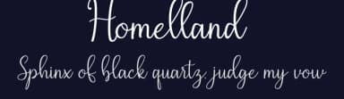 Homelland by Imam Munandar — Script Handwritten Font — thumbnail 2