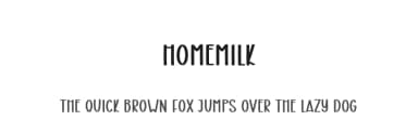 Homemilk by Scratchones — Script Handwritten Font — thumbnail 1