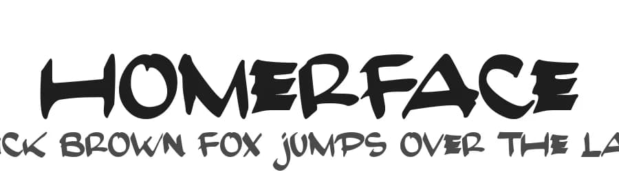 HomerFace by Nariswari Creative — Script Handwritten Font — preview 1