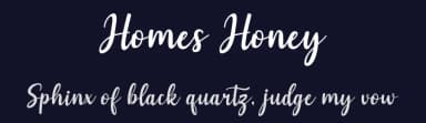 Homes Honey by Multype Studio — Script Handwritten Font — thumbnail 2