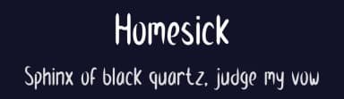 Homesick by Rangkai Aksara — Script Handwritten Font — thumbnail 2