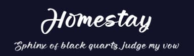 Homestay by Letterena Studios — Script Handwritten Font — thumbnail 2
