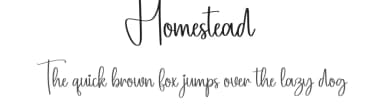 Homestead by Scratchones — Script Handwritten Font — thumbnail 1