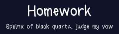 Homework by Lalato Fonts — Script Handwritten Font — thumbnail 2