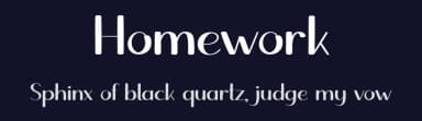 Homework by Erik Studio — Script Handwritten Font — thumbnail 2