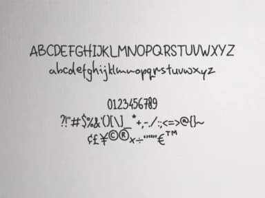 Homin Fun Font by DjanCook Studio — Script Handwritten Font — thumbnail 2