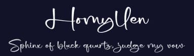 Homyllen by Letterena Studios — Script Handwritten Font — thumbnail 2