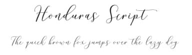 Honduras Script by Barland — Script Handwritten Font — thumbnail 1