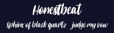 Honestbeat by Maulana Creative — Script Handwritten Font — thumbnail 2