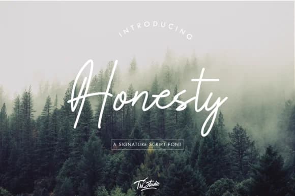 Honesty Font by 78soeef Design by 78soeef Design — Script Handwritten Font