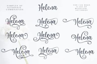 Honey Butter Trio Font by Lettersiro Co. — Script Handwritten Font — thumbnail 9