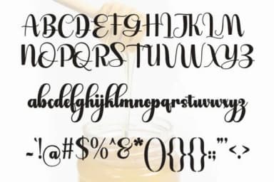 Honey Font by Ws Studio — Script Handwritten Font — thumbnail 7