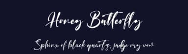Honey Butterfly by Staircase Studio — Script Handwritten Font — thumbnail 2
