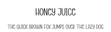 Honey Juice by Scratchones — Script Handwritten Font — thumbnail 1