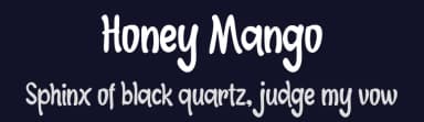 Honey Mango by Kurnia Setyadi — Script Handwritten Font — thumbnail 2