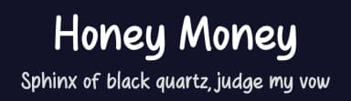 Honey Money by Aji Waluyo — Script Handwritten Font — thumbnail 2