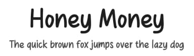 Honey Money by Aji Waluyo — Script Handwritten Font — thumbnail 1