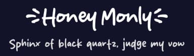 Honey Monly by Origin Type — Script Handwritten Font — thumbnail 2