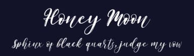 Honey Moon by Haksen Studio — Script Handwritten Font — thumbnail 2