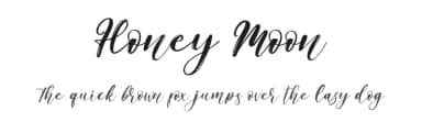 Honey Moon by Haksen Studio — Script Handwritten Font — thumbnail 1