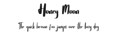 Honey Moon by Vunira Design — Script Handwritten Font — thumbnail 1