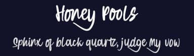 Honey Pools by DumadiStyle — Script Handwritten Font — thumbnail 2