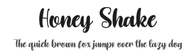 Honey Shake by ToniStudio — Script Handwritten Font — thumbnail 1