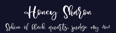 Honey Sharon by Haksen Studio — Script Handwritten Font — thumbnail 2