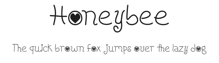 Honeybee by Misti's Fonts — Script Handwritten Font