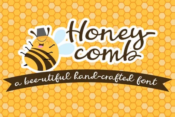 Honeycomb Font by Illustration Ink — Script Handwritten Font