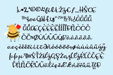 Honeycomb Font by Illustration Ink — Script Handwritten Font — thumbnail 3