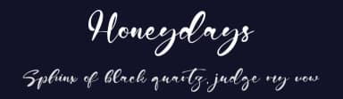 Honeydays by Staircase Studio — Script Handwritten Font — thumbnail 2