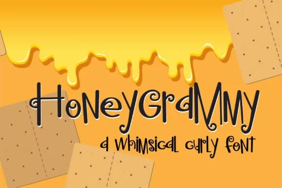 Honeygrammy Font by Illustration Ink — Script Handwritten Font