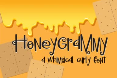 Honeygrammy Font by Illustration Ink — Script Handwritten Font — thumbnail 1
