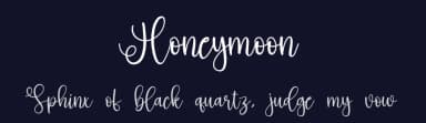 Honeymoon by Scratchones — Script Handwritten Font — thumbnail 2