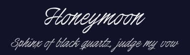 Honeymoon by Måns Grebäck — Script Handwritten Font — thumbnail 2
