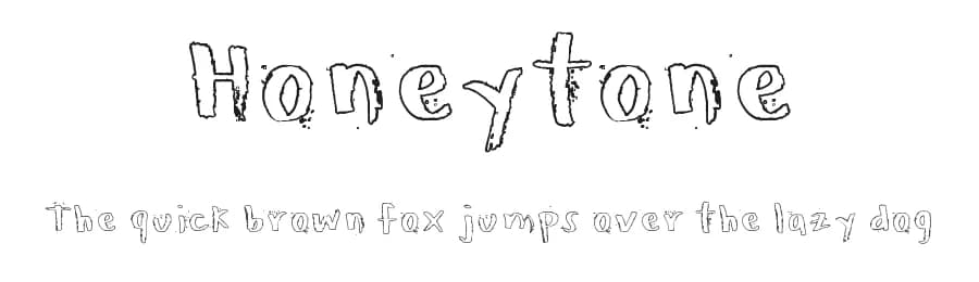 Honeytone by Denne — Script Handwritten Font — preview 1