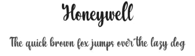 Honeywell by Ikrar Bey Khubaib — Script Handwritten Font — thumbnail 1