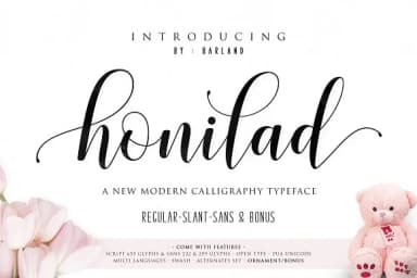 Honilad Font by barland — Script Handwritten Font — thumbnail 1