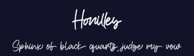 Honilley by StringLabs Creative Studio — Script Handwritten Font — thumbnail 2