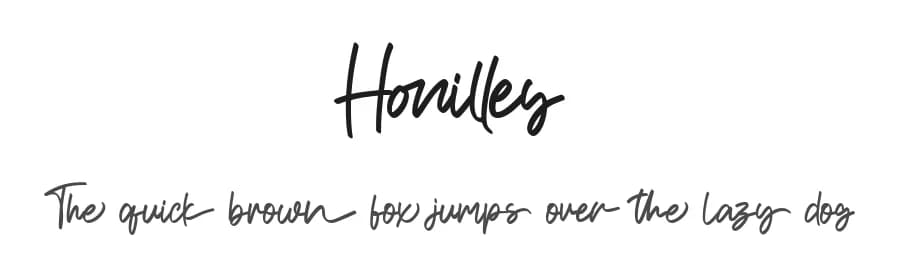 Honilley by StringLabs Creative Studio — Script Handwritten Font