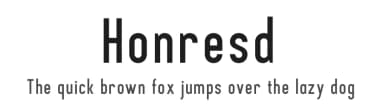 Honresd by Storytype Studio — Sans Serif Font — thumbnail 1