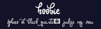 Hoobie by The Docallisme - Amry Al Mursalaat — Script Handwritten Font — thumbnail 2